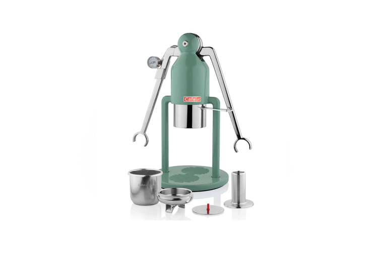 CAFELAT BARISTA ROBOT ESPRESSO MAKER - RETRO GREEN