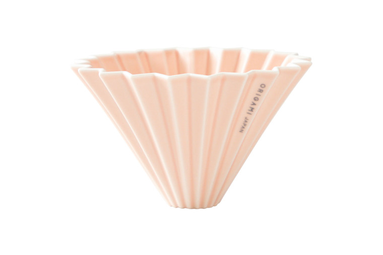 ORIGAMI CERAMIC DRIPPER M - MATTE PINK