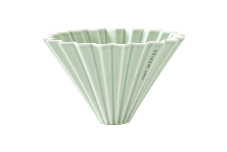 ORIGAMI CERAMIC DRIPPER M - MATTE GREEN
