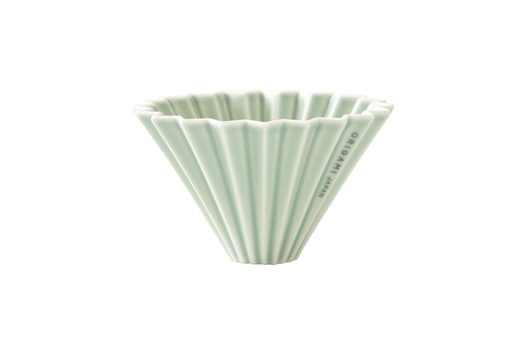 ORIGAMI CERAMIC DRIPPER S - MATTE GREEN