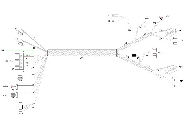 LA MARZOCCO LCS WIRING HARNESS 2AV LOW VOLTAGE