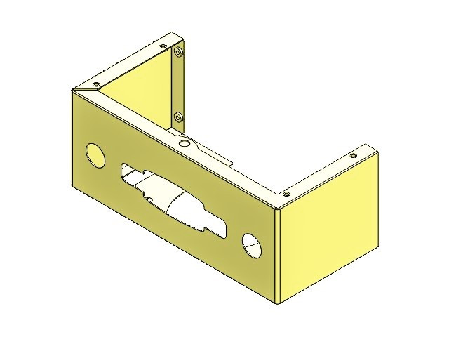 PANEL FRONT LINEAMICRA YELLOW