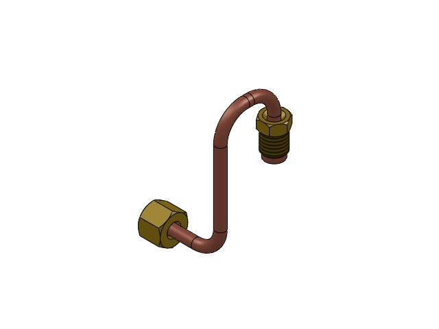 TUBE TEE FITTING - FLOWMETER 1