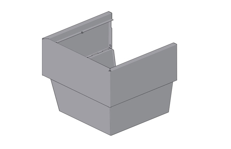 BODY COVER ASSEMBLY LINEA MINI SILVER GL