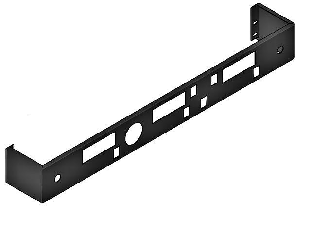 PANEL CONTROL LINEA 3AV MATTE BLACK