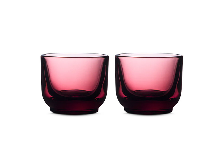 FELLOW PIRCH ESPRESSO GLASSES | GARNET (3oz / 88ml)