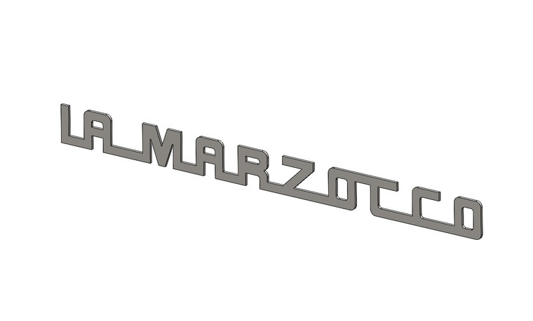 LA MARZOCCO LOGO LA MARZOCCO 96MM