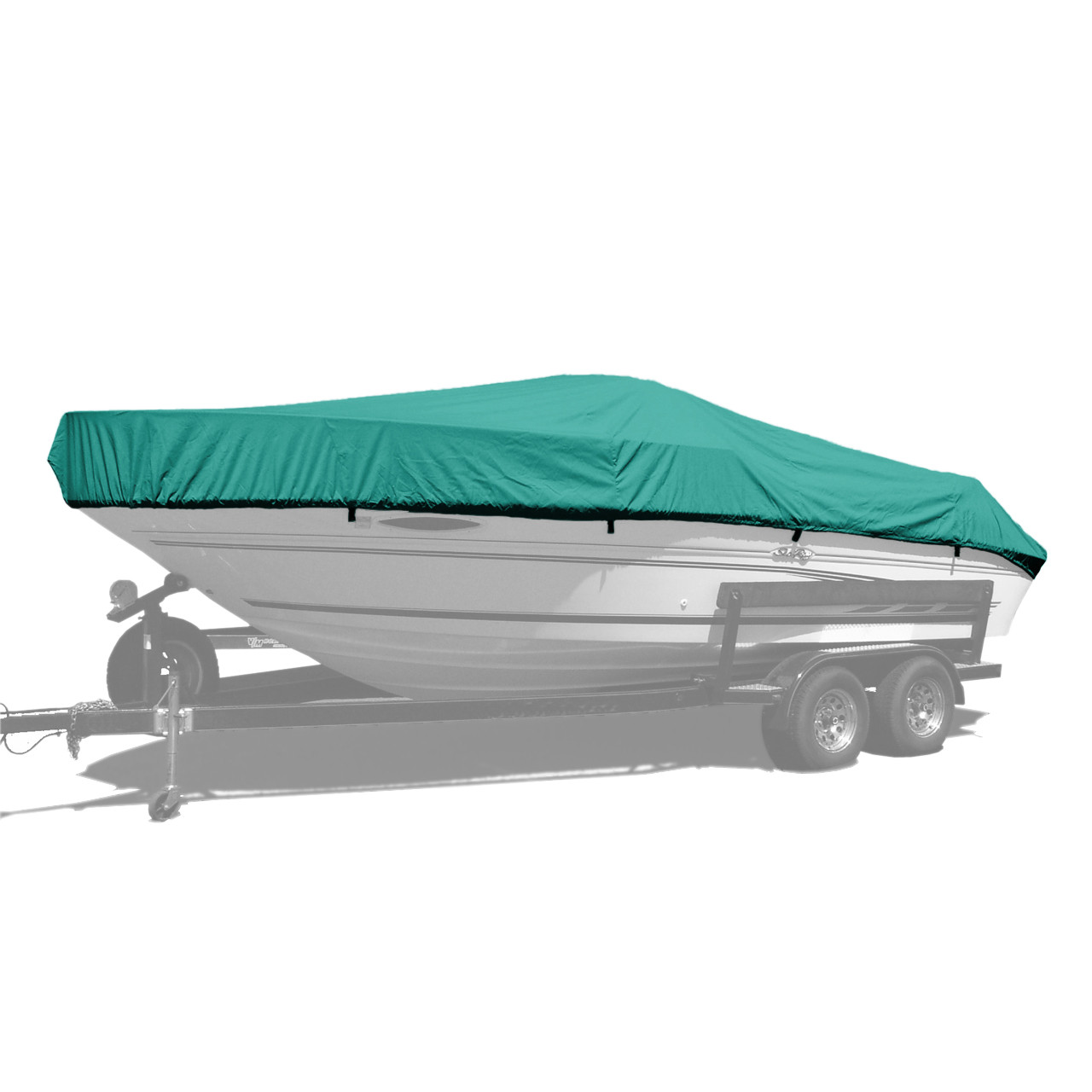 Boat Cover Compatible for BAYLINER 1954 Capri FS with TROLLING 