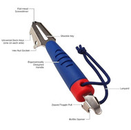 The DeckMate – 6 Boat Tools in 1! The DeckMate – 6 Boat Tools in 1!
