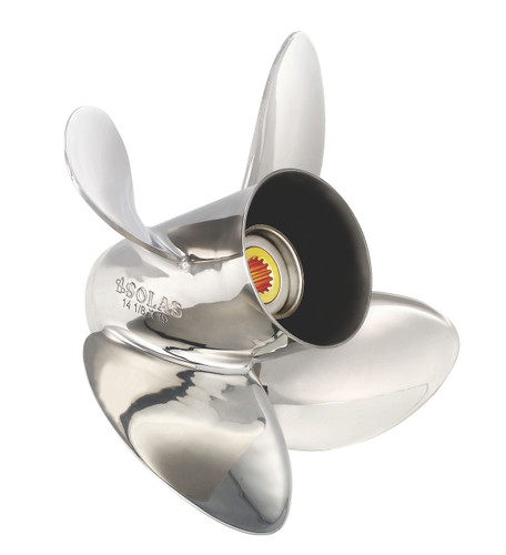Solas HR Titan 4 Stainless Steel Boat Propeller