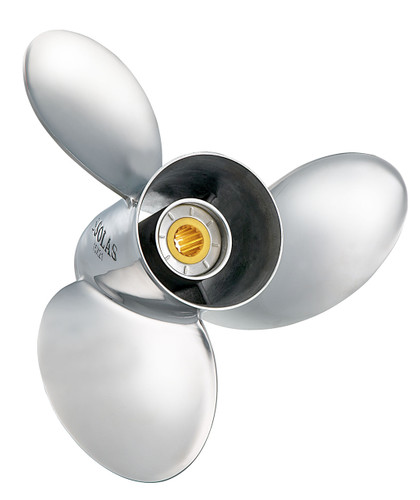 Solas Lexor 3 Stainless Steel Boat Propeller