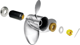 Solas Rubex L3 Plus Stainless Steel Boat Propeller