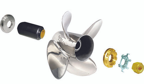 Solas Boat Propeller Stainless Steel 9573-153-22 & RBX-102