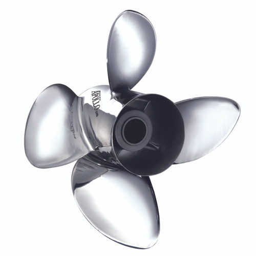 Michigan Wheel Apollo 4 Blade Stainless Steel Boat Propeller