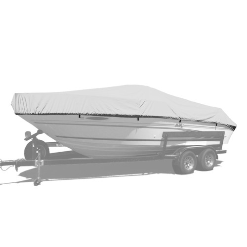 Westland semi-custom boat cover with white | Westland fabric