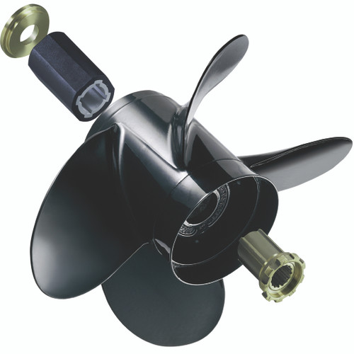 Michigan Wheel Vortex 4 Blade Aluminum Boat Propeller