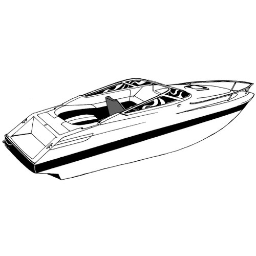 Cover Fits V-hull Low Profile Cuddy Cabin Boat with Windshield and Bow Rails Cover Fits V-hull Low Profile Cuddy Cabin Boat with Windshield and Bow Rails
