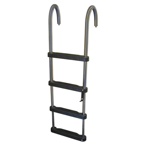 Product image of the JIF 4-Step Removable Telescoping Pontoon Ladder Product image of the JIF 4-Step Removable Telescoping Pontoon Ladder