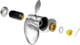 Solas Rubex L3 Plus Stainless Steel Boat Propeller