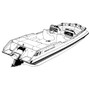 Cover fits Deck Boat