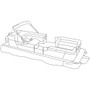 Cover fits Pontoon Boat
