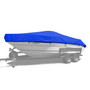 Westland semi-custom boat cover with sharkskin blue | Westland fabric