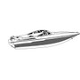 Cover Fits Ski Boat with Low Profile Windshield