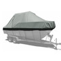 Carver specialty boat cover with haze gray Poly-Guard fabric