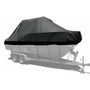 Carver specialty boat cover with black Sun-DURA fabric