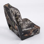 Wise Folding Camo Boat Seat back view