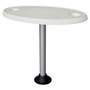 Wise Premier Pontoon Oblong Table in White