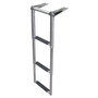 Product image of the JIF 3-Step Over Platform Telescoping Boat Ladder