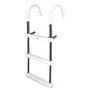 Product image of the JIF 3-Step Aluminum Gunwale Hook Ladder