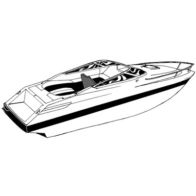 Cuddy Cabin Cruiser Boat Cover 22 9 23 8 X 102 Carver 77723