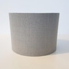 Dove Grey Linen Lampshade