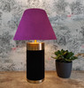 Empire Lampshade in Plum Purple Velvet Fabric and Choice of Lining