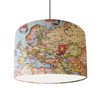 Map Ceiling Pendant Shade
