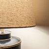 Extra Large Cone Lampshade in Natural Homespun Fabric