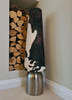 Cowhide Extra Tall Cone Lampshade in Velvet 70cm Tall