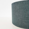 Duck Egg Blue Lampshade with Silver Lining