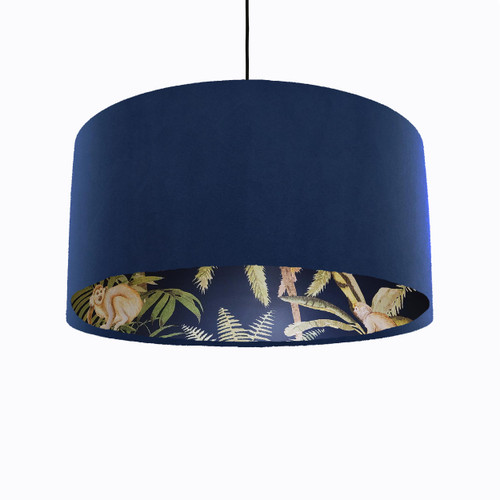 Navy blue lamp shade clearance wilko