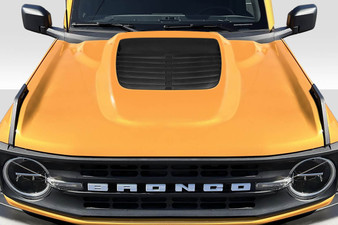 2021-2023 Ford Bronco Duraflex GT500 V2 Hood - 1 Piece