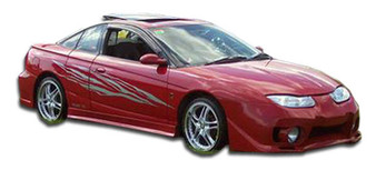 2001-2002 Saturn SC2 Duraflex Type C Side Skirts Rocker Panels - 2 Piece (S)