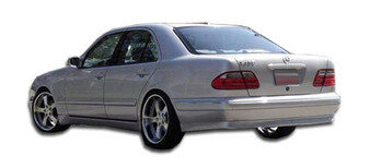 1996-1999 Mercedes E Class W210 4DR Duraflex BR-S Rear Lip Under Spoiler Air Dam - 1 Piece (S)