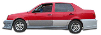 1993-1998 Volkswagen Jetta Golf Duraflex Bomber 2 Side Skirts Rocker Panels - 2 Piece (S)