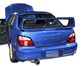 2004-2007 Subaru Impreza WRX STI 4DR Duraflex STI Look Rear Bumper Cover - 1 Piece