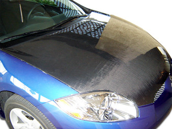 2006-2012 Mitsubishi Eclipse Carbon Creations OEM Look Hood - 1 Piece