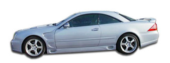 2000-2006 Mercedes CL Class W215 Duraflex LR-S F-1 Side Skirts Rocker Panels - 2 Piece (S)