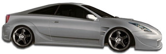 2000-2005 Toyota Celica Duraflex GT300 Wide Body Side Skirts Rocker Panels - 2 Piece