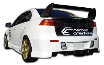 2008-2015 Mitsubishi Lancer Evolution 10 Duraflex GT Concept Rear Bumper Cover - 1 Piece